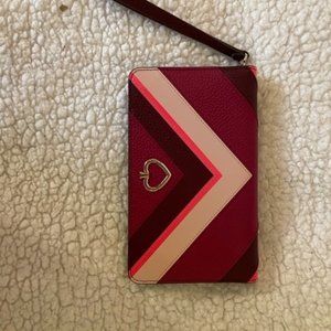 Kourtney Chevron Clutch Wallet Wristlet